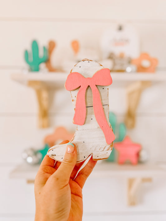 Cowboy Boot + Bow